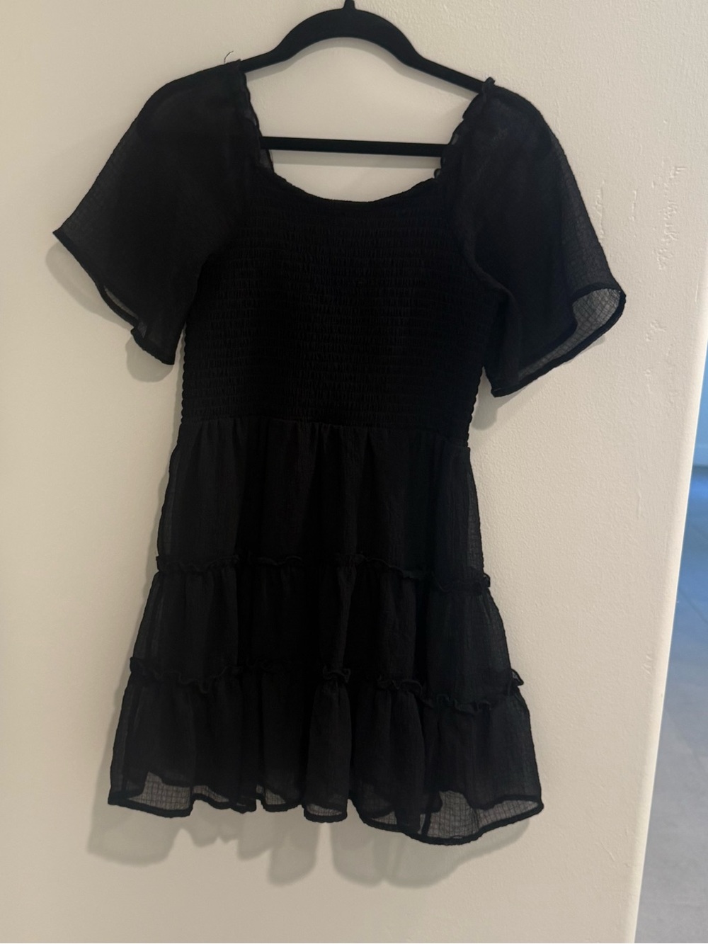 Art class smocked black dress. Like new . So cute